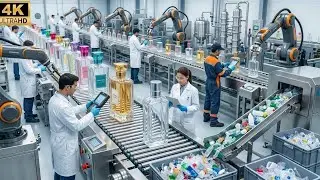 Turning Plastic Waste Into Nano-Diamond Perfume Bottles &ndash; Never Seen Factory Process