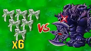 PVZ 1 Fusion 3.3 Challenge!! 6 Plants Box VS 30000 Zombie Random - Who Will Win?