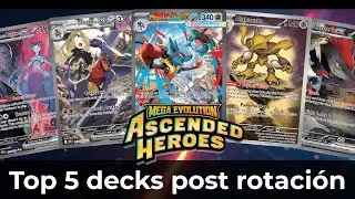 TOP 5 BEST DECKS POST ROTATION 🔥 | Pok&eacute;mon TCG Meta 2026