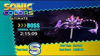 Nega-Wisp Armor Speedrun 2:15:09 (Sonic Colors: Ultimate)