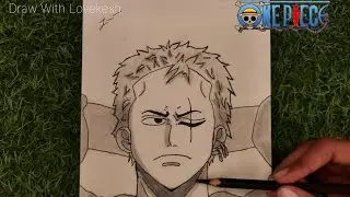 Go to draw ZORO| Step-by-step tutorial full |#anime #drawing #onepiece #video @Draw_With_Lovekesh