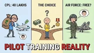 40 Lakhs vs Free  Pilot Training Reality in India CPL vs Air Force