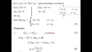L.5.9 Green's function and Green's reciprocity theorem