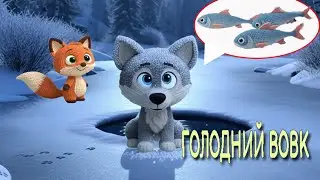 ЛИСИЧКА-СЕСТРИЧКА та ВОВК-ПАНІБРАТ  🦊🐺 | Казка мультик українською мовою