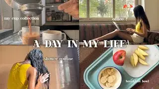 A day in my life ✨shower routine | Realistic , How I spend my day , vlog
