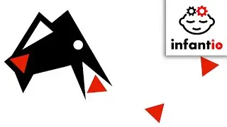 infantio 👶  &ndash; Counting Bird &ndash; High Contrast Infant Development Animations &ndash; Baby Sensory Stimulation