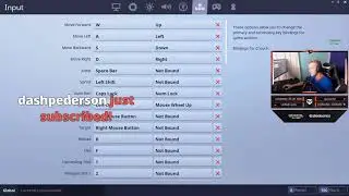 Tfue Shows New Keybinds For Fortnite