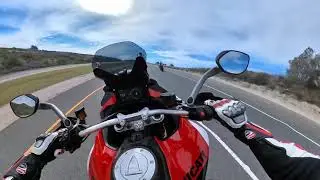 2022 Ducati Pikes Peak Multistrada V4s on board footage!
