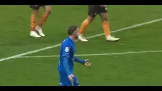 Referee fails to award a goal kick to Birmingham v Hull. Robinson tells him he's 💩 & gets a red card