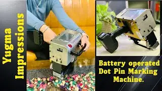 Battery Operated Electric Dot Pin Marking Machine.