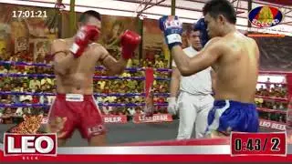 Khmer Boxing, Vong Noy vs Thai, Watcharalek, 28 1 2018, Kun Khmer vs Muay Thai, Bayon Boxing