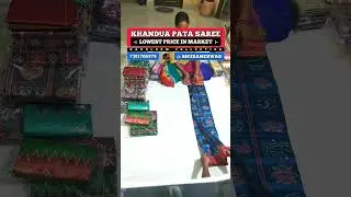 Khandua Pata Saree With Price | Maniabandhi Cotton Saree | Sambalpuri Pasapali Saree With Price(1)