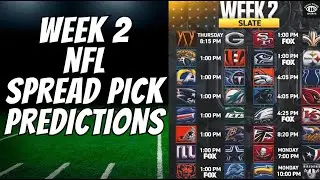 NFL Week 2 Spread Picks For Every Game! l Ft. Rob (Sounds Gouda)