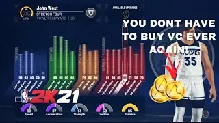 HOW TO MAX OUT ANY BUILD FROM 60-95 WITHOUT BUYING VC ON NBA 2K21