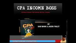 CPA INCOME BOSS | Cpa Income Boss Review | Cpa Marketing | Cpa Marketing Courses