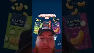 New!!! Planters Cashews Flavors Out Now At Stores!!!