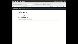 Laravel Crudapp part-1 | practice session