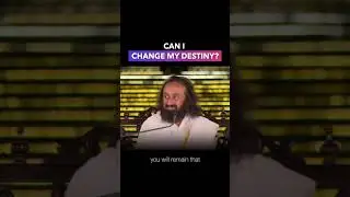 Can I Change My Destiny? | Gurudev Sri Sri Ravi Shankar | #srisriknowledge #lifehack #wisdom