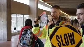 SFU Launches New Texting-Free Walking Zones