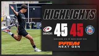 90 POINT THRILLER ENDS LEVEL | Saracens U18 vs Bath Rugby U18 | Prem Next Gen Highlights