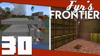Minecraft: Fyr's Frontier - 030 - Very Simple 1.14 Witch Farm | Minecraft 1.14 Singleplayer Survival