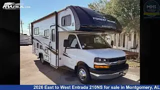 Spectacular 2026 East to West Entrada Class C RV For Sale in Montgomery, AL | RVUSA.com