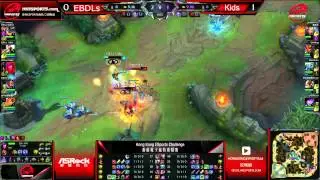 Hong Kong ESports Challenge 香港電子競技資格賽 第三雙週冠軍賽 就說屁孩很威猛 vs EBD.Ls - BO3 League of Legends - Game2