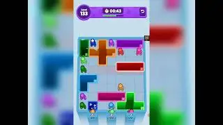 Drop Away Level 133 Solution Walkthrough