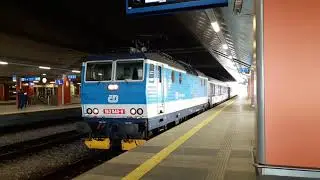Stara dobra IC Cracovia - [Česke Drahy] Skoda 163 040 