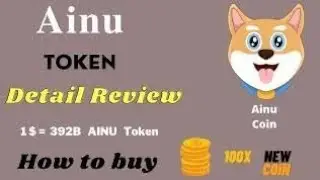 Ainu token most power 💪full token buy  and sell
