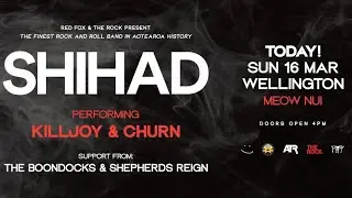 Shepherds Reign & SHIHAD @ Meow Nui, Wellington, NZ - 16 March 2025