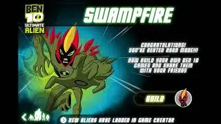 Ben 10 Ultimate Alien The Ultimate Collection - Swampfire on easy and hard mode