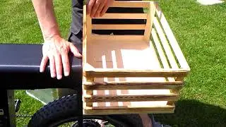 Srewless Wooden Basket for UniMoke Schnellwechsel System