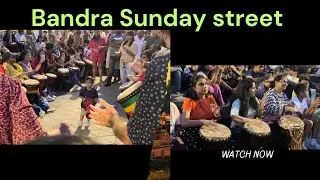 Sundays at Carter Road Mumbai Drum Circle Carter Road Bandra 🪘