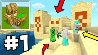 Multiplayer Survival Series In Craft World Block Crazy 3d | New Survival Walkthrough Gameplay Part 1