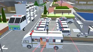 Collection all of police cars 🚓🚔 at Police Koban Station SAKURA School Simulator