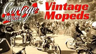 Mellstaträffen 2024 Kortege - TSV Blårök Mopedernas Woodstock Borlänge Sweden 🇸🇪