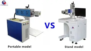 starmacnc co2 laser marking machine engraving marking on wood with metal tube