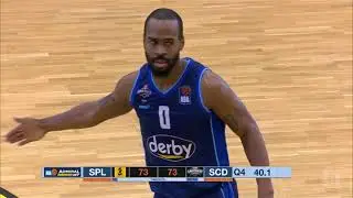 Kyle Vinales scores from downtown (Split &ndash; SC Derby (17.10.2021)