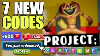 *NEW* PROJECT PLAYTIME MULTIPLAYER ROBLOX CODES 2024 | PROJECT PLAYTIME MULTIPLAYER CODES