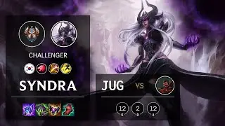 Syndra Jungle vs Graves - KR Challenger Patch 11.24b