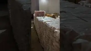 Huge Quantity Stock Salt tiles ready to packing #highglossy #wintouch #glossyfinish #tilebrand
