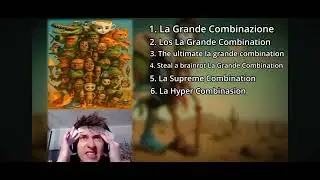 All La Grande Combinasion Family in canonical Italian Brainrot