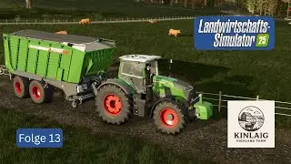letzten Vorbereitungen vor dem Winter & Planen der Ernte | Kinlaig | Highlands Fishing | LS25 F13 🚜