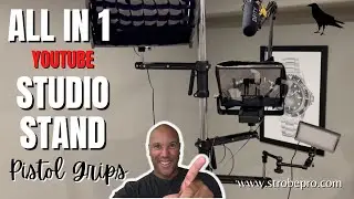 SINGLE STAND YOUTUBE STUDIO| All in 1 Studio Stand| PISTOL GRIP Studio Stand