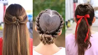 3 Easy Heart Hairstyles | DIY Valentine&rsquo;s Day Hair