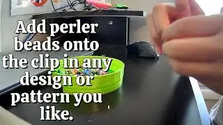 ✨How to Make a Perler Bead Paperclip Fidget✨(so cute and fun!)