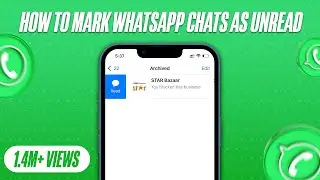 How to Mark WhatsApp Chats As Unread or Read on iPhone