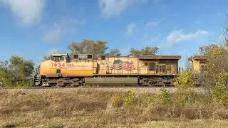 UP ES44AC 7634 Leads Ethanol Loads on 11/17/25