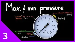 3. GRAVITY FLOW COURSE: Minimum and maximum pressure for water systems